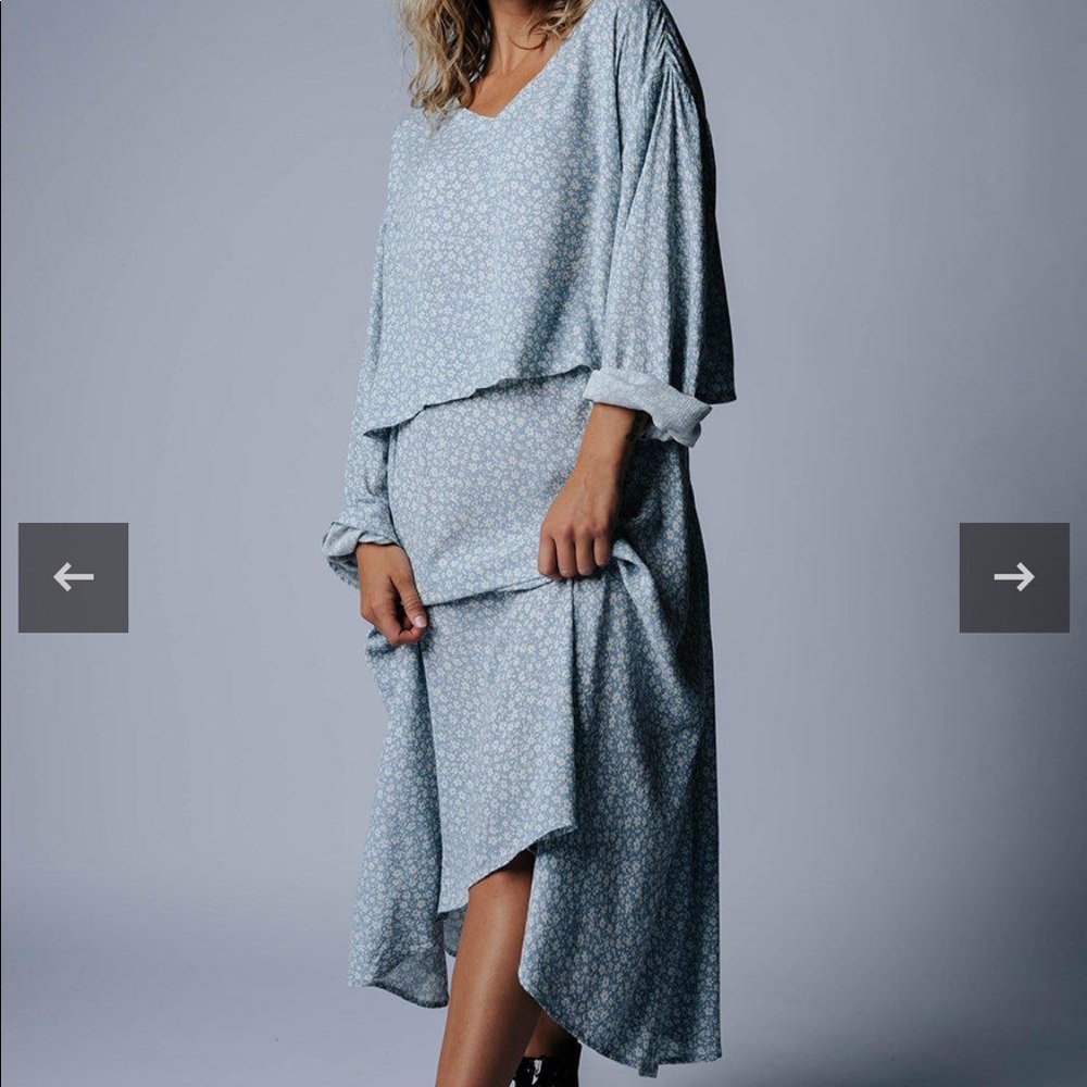 Bobbie wren Blue floral set
